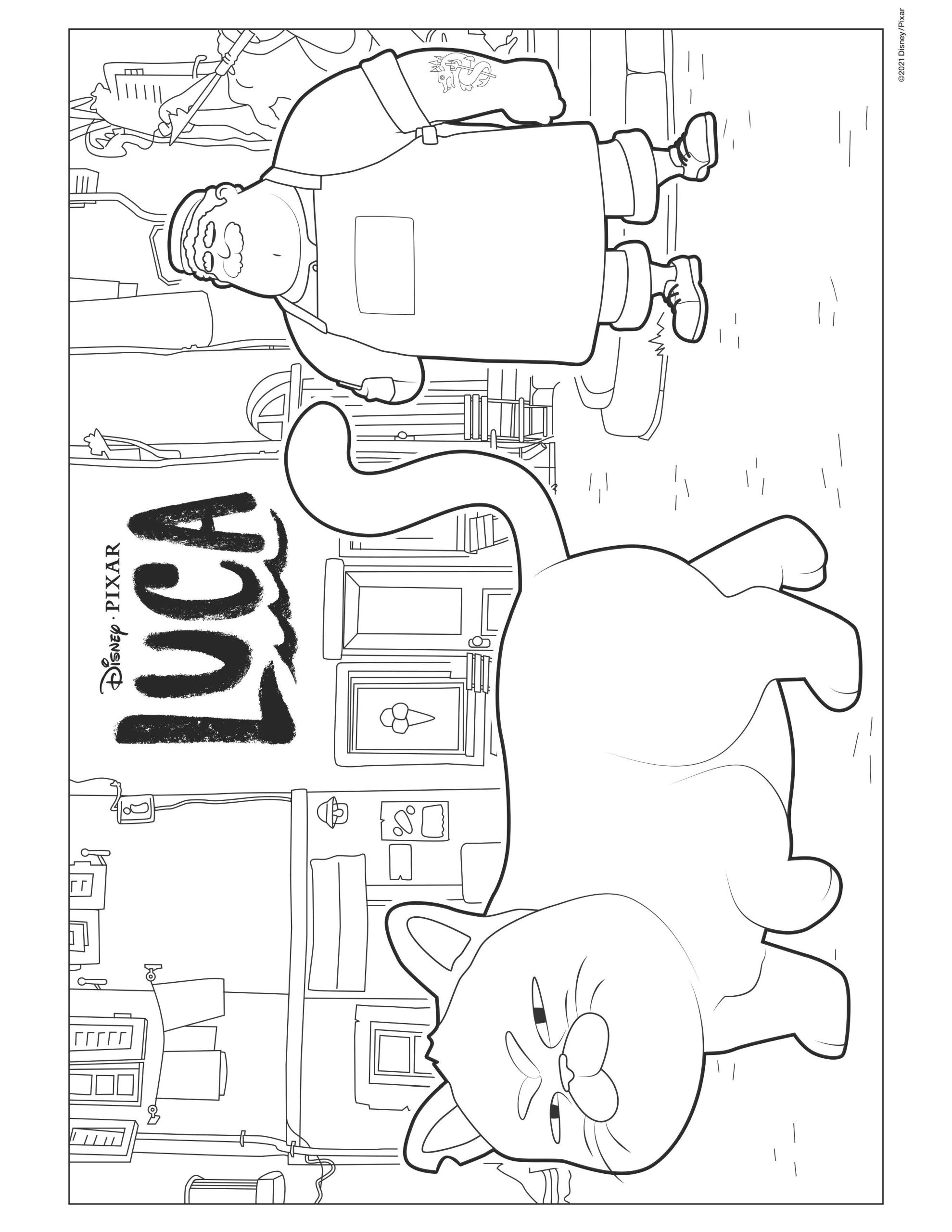 Luca coloring sheets