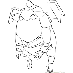 Lava hound coloring pages for kids