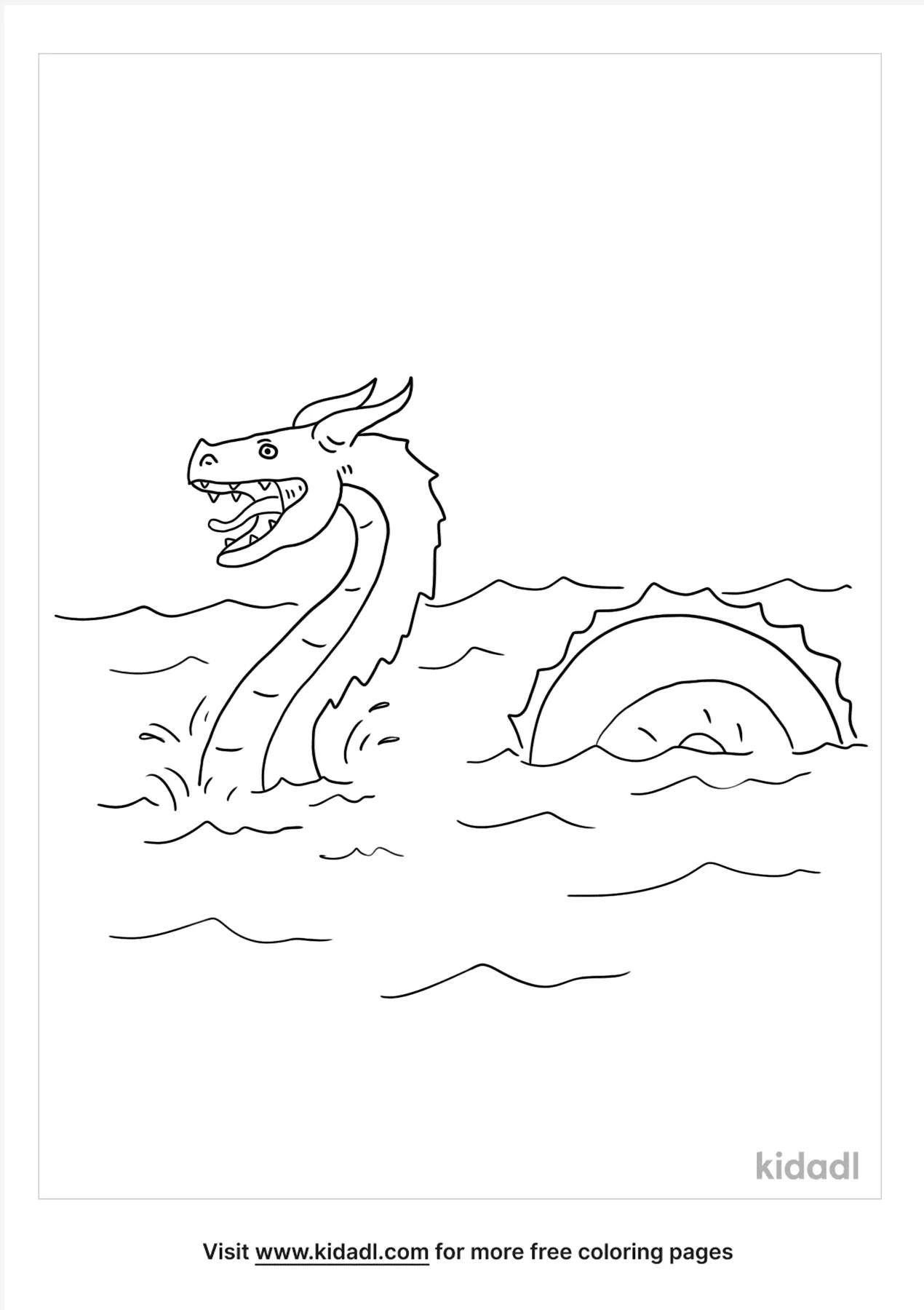 Free lava monster coloring page coloring page printables