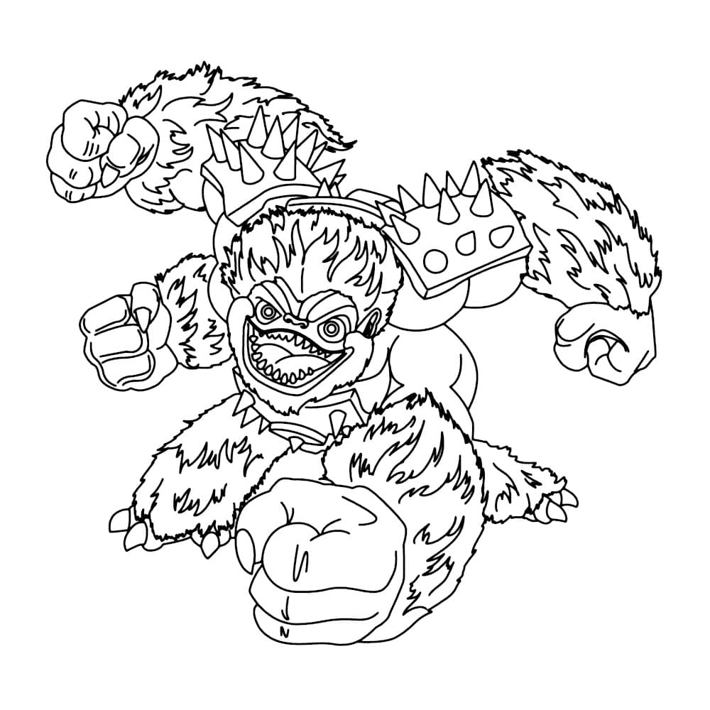 Monster coloring pages