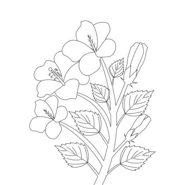 Lavender line drawing vector images