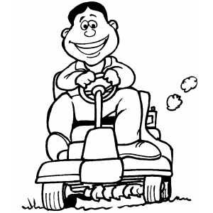 Riding lawnmower coloring page coloring pages lawn mower printable coloring pages