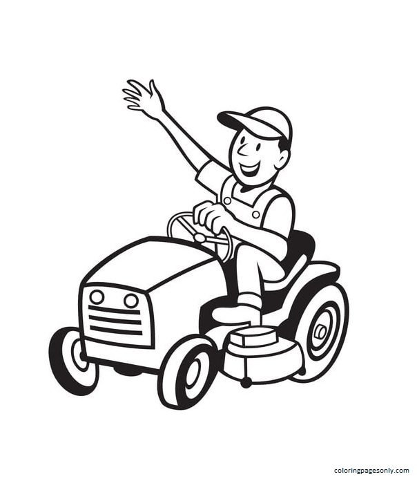 Tractor coloring pages printable for free download