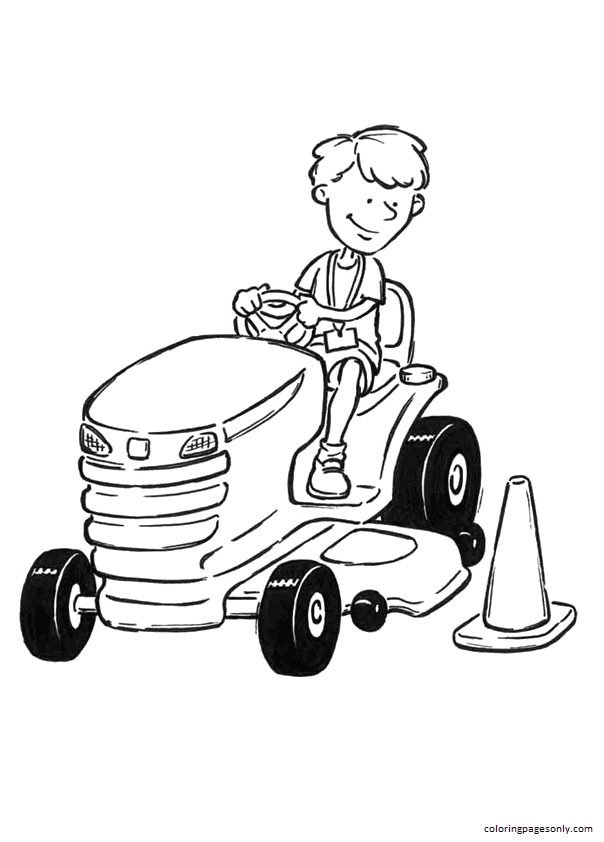 Tractor coloring pages printable for free download