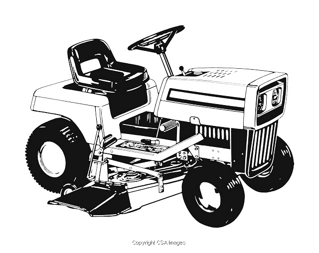 Modern riding mower csa images