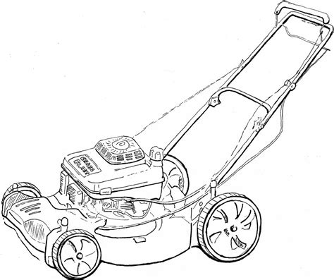 Lawn mower louring pages