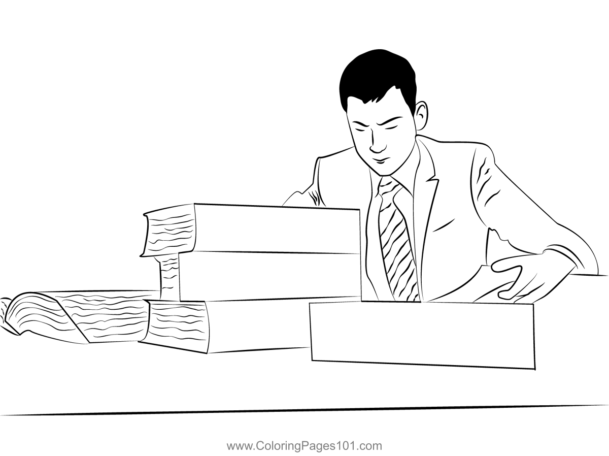 Lawyer coloring page coloring pages coloring pages for kids color