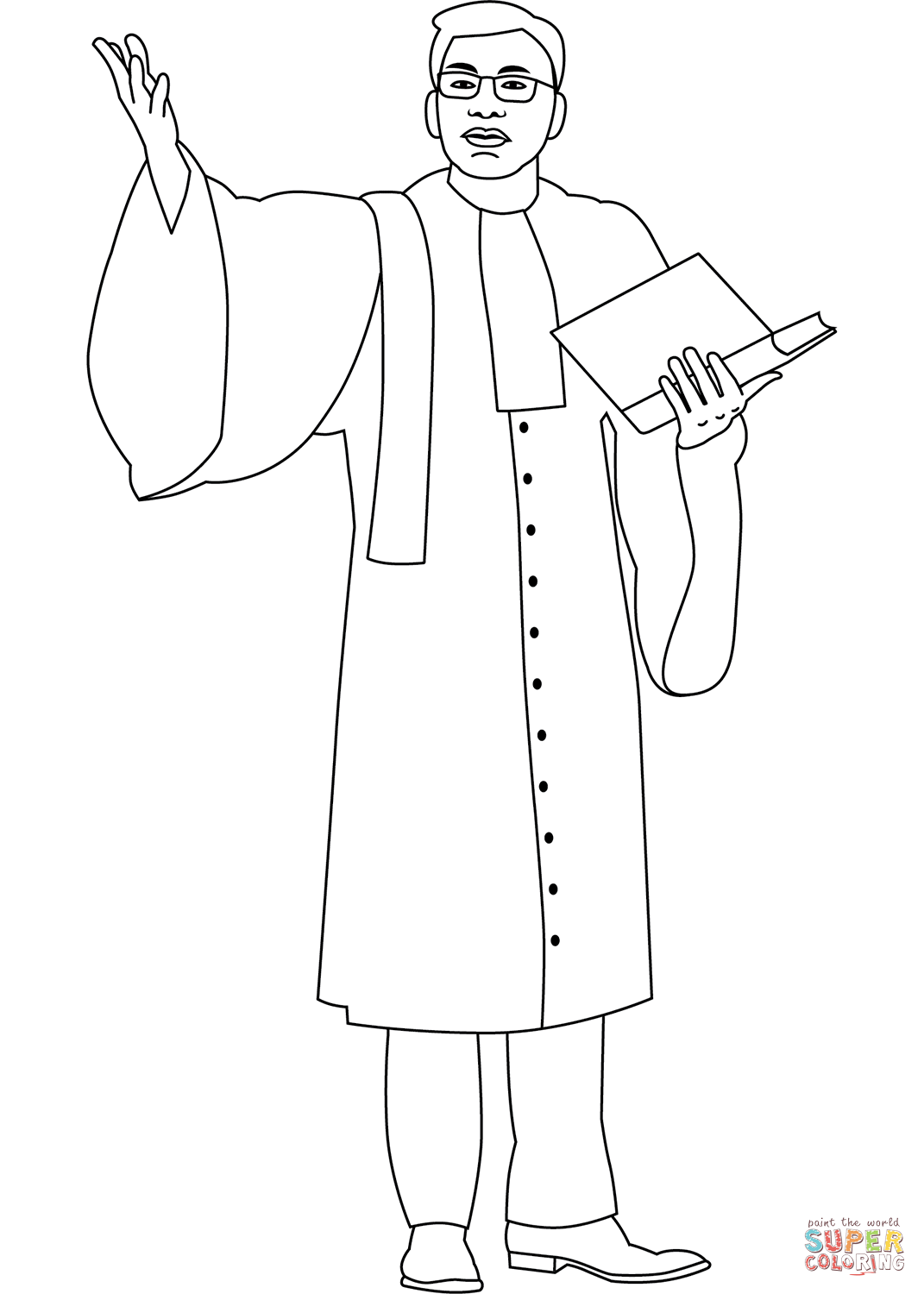 Lawyer coloring page free printable coloring pages