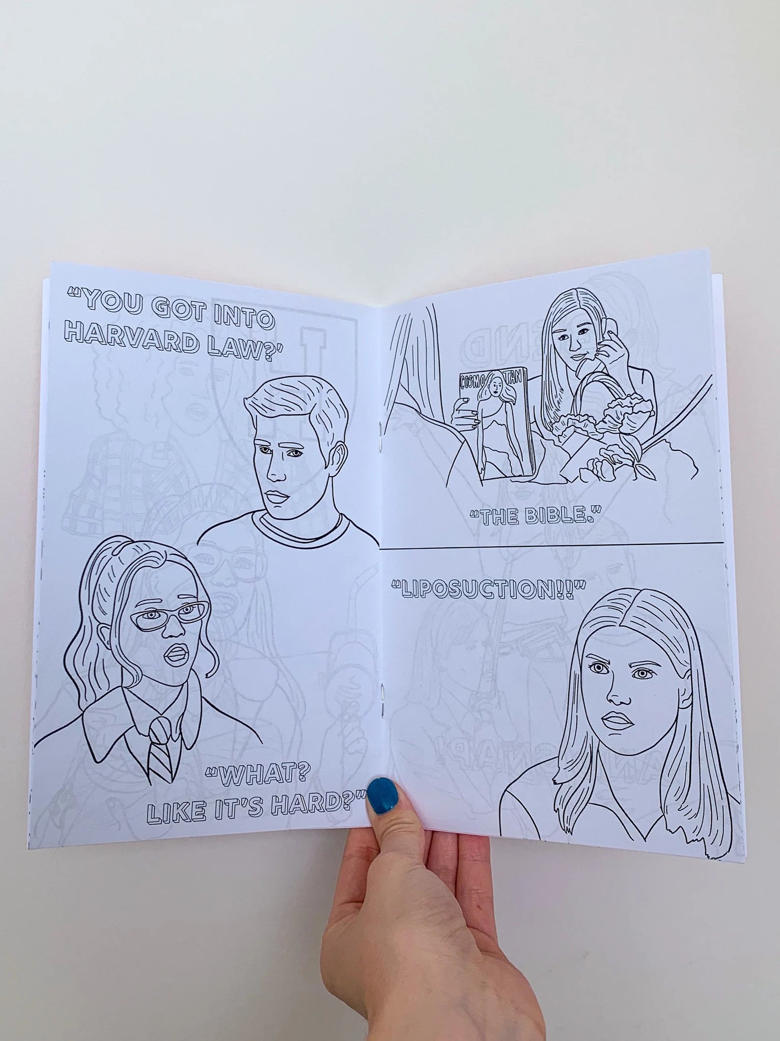 Legally blonde coloring book