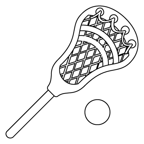 Lacrosse emoji coloring page free printable coloring pages