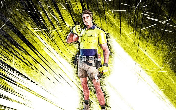 Download wallpapers k lazarbeam grunge art fortnite battle royale fortnite characters yellow abstract rays lazarbeam skin fortnite lazarbeam fortnite for desktop free pictures for desktop free