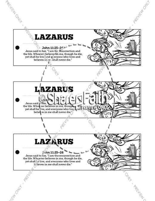 John lazarus bible bookmarks â