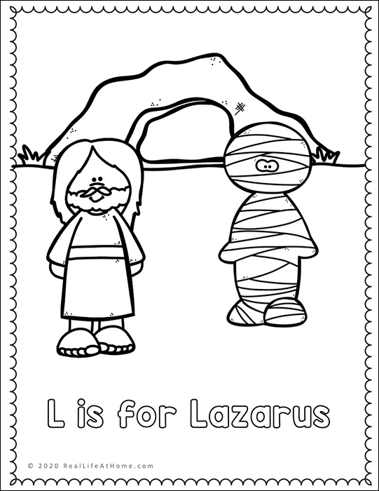 Letter l â catholic letter of the week worksheets and coloring pages