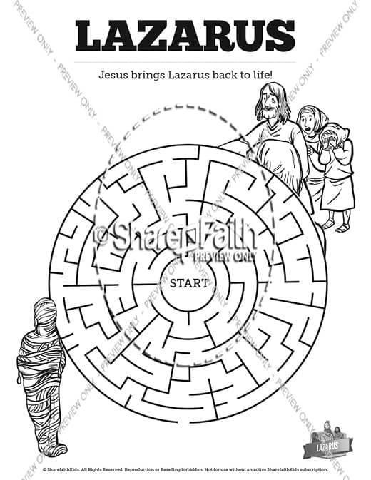 John lazarus bible mazes â