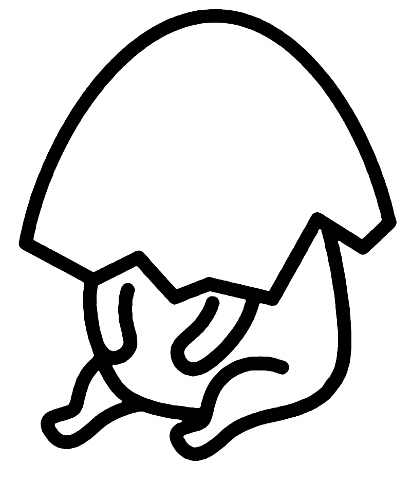 Gudetama coloring pages printable for free download