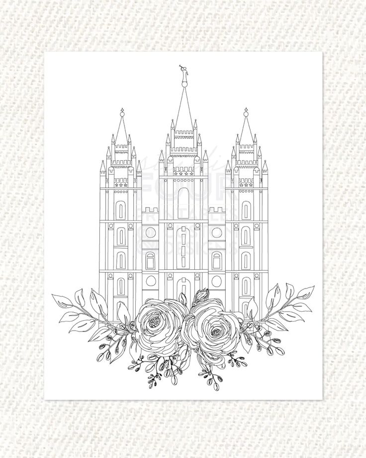 Temple page lds temple art lds coloring pages coloring pages