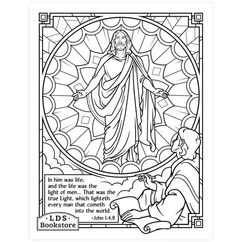 Lds coloring pages printable for free download