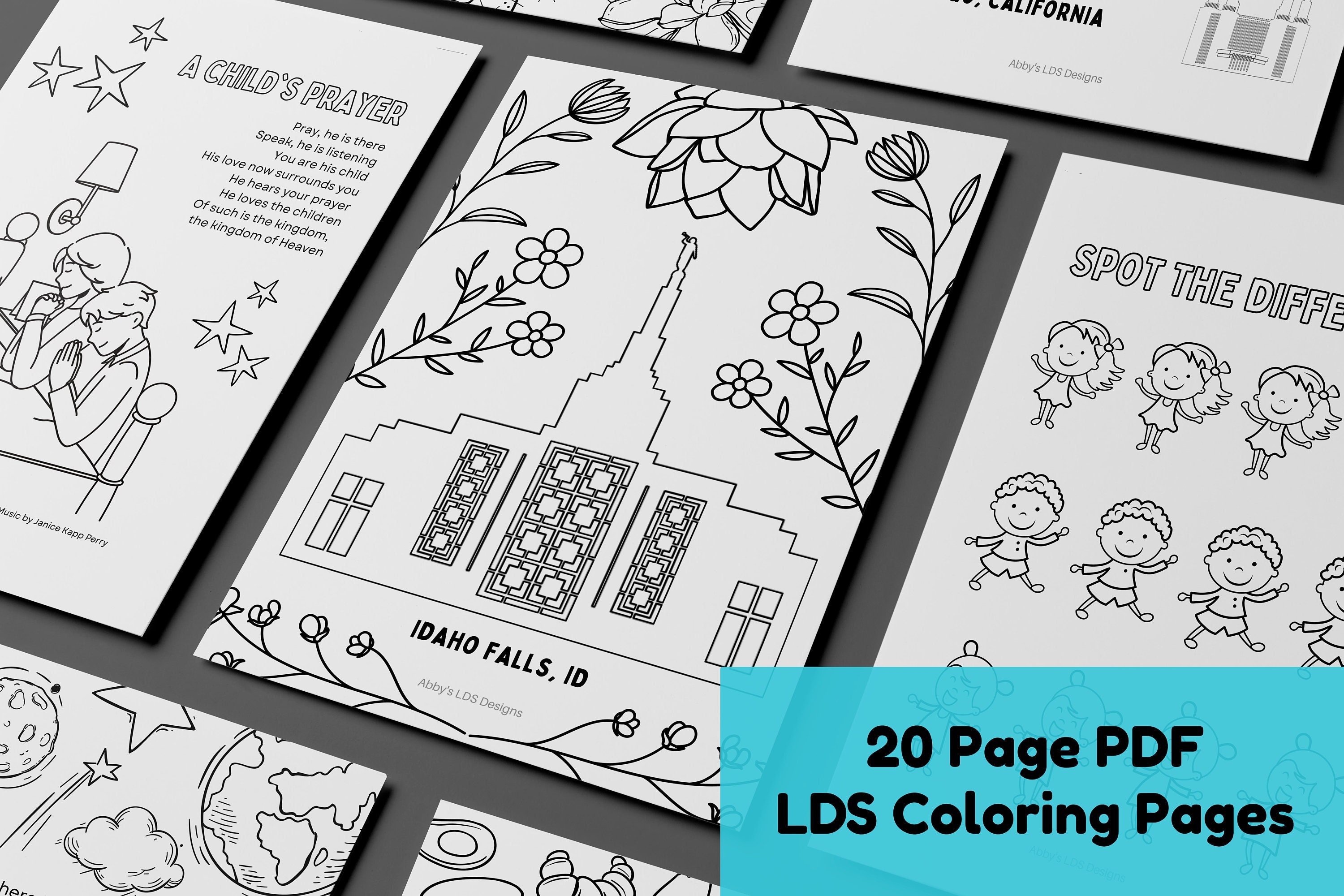 Lds coloring pages lds primary coloring general conference activity lds quiet book conference printable lds general conf junior primary