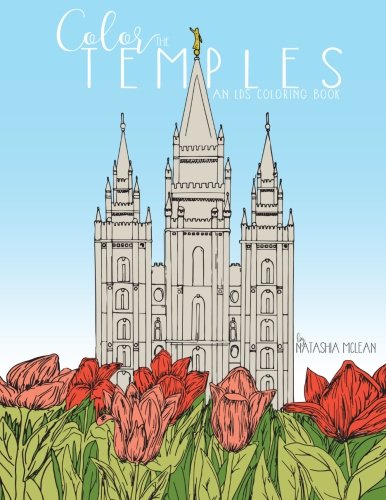 Color the temples an lds coloring book