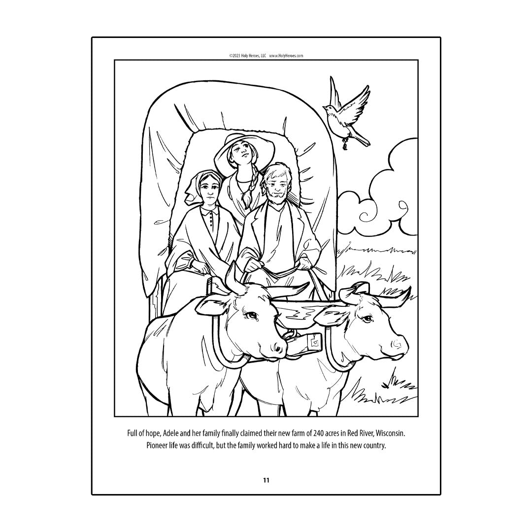 Our lady of champion coloring book download â holy heroes