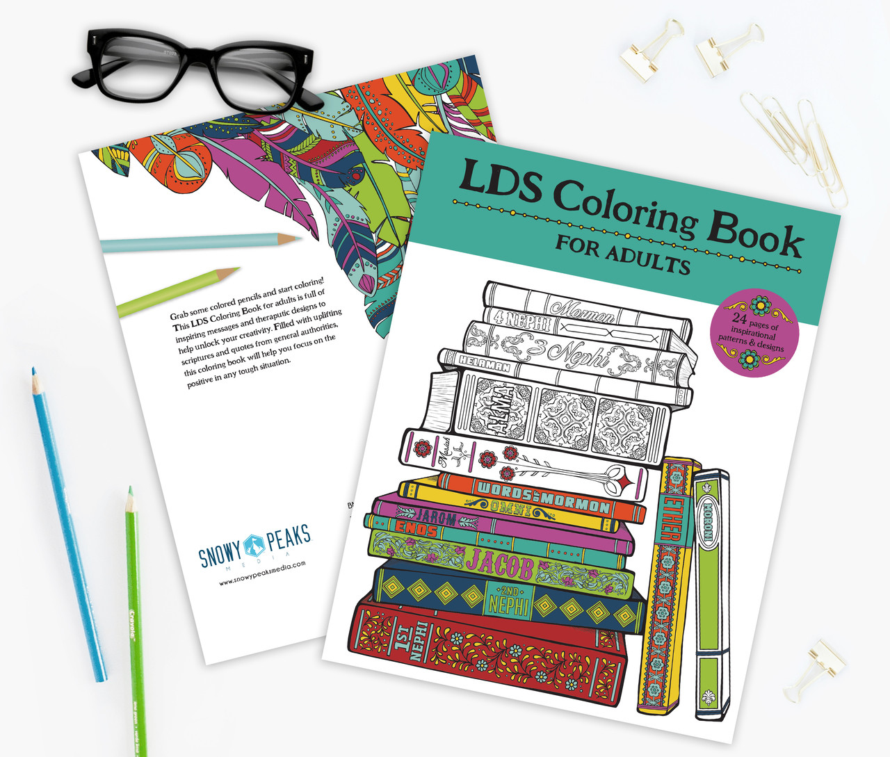 Lds coloring book for adults