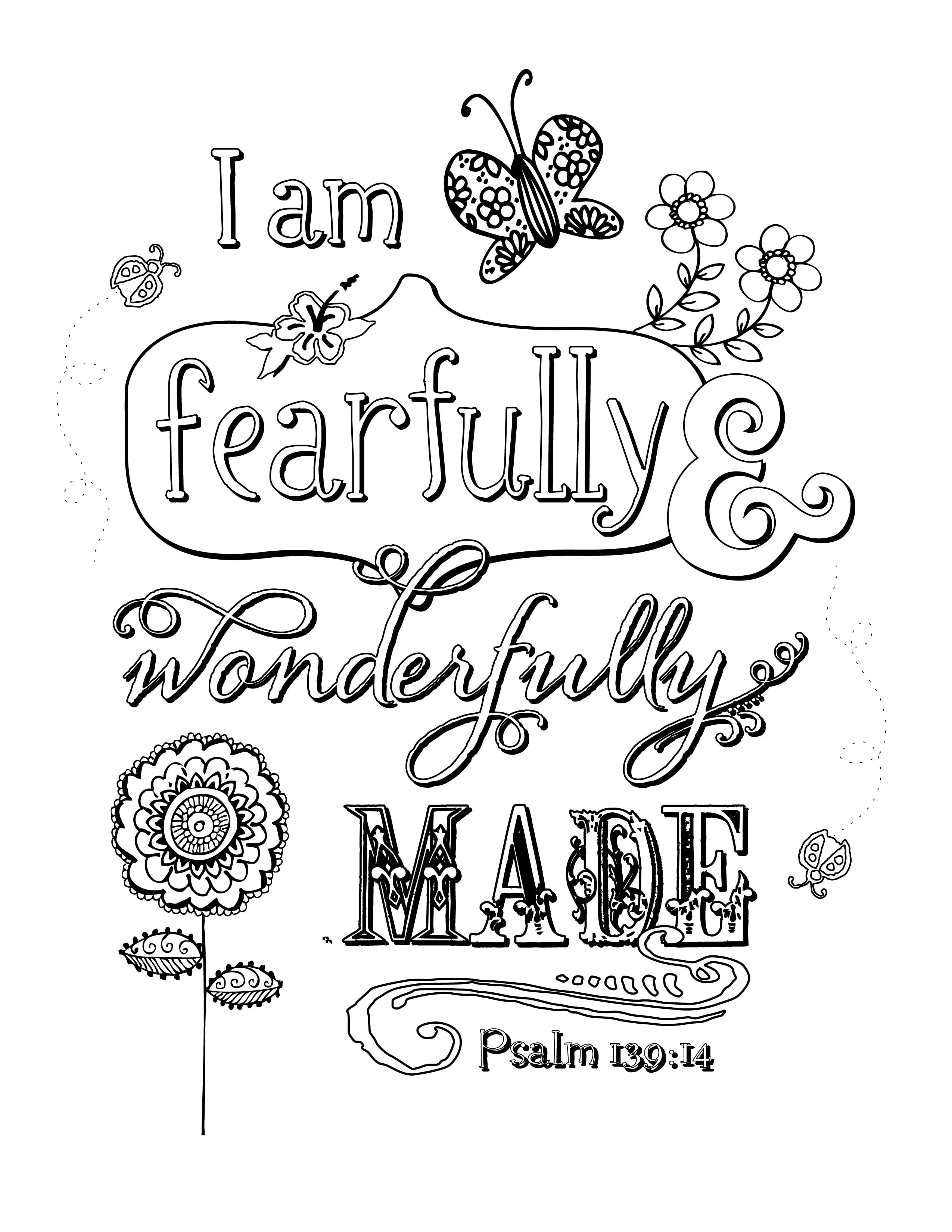 Free christian coloring pages for adults