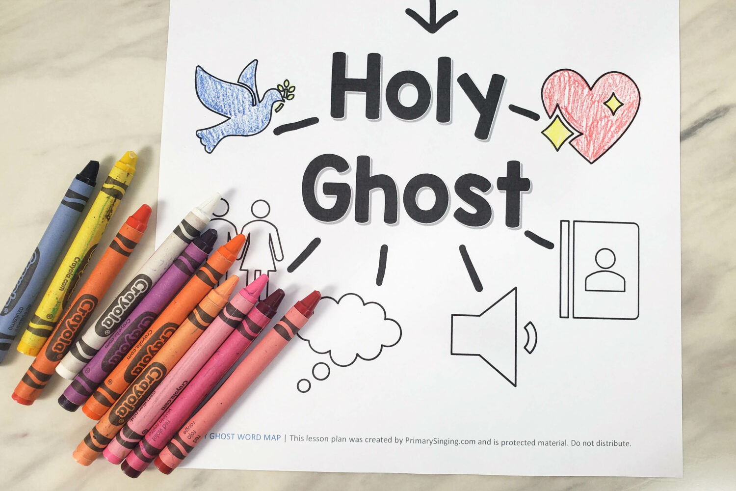 The holy ghost word map