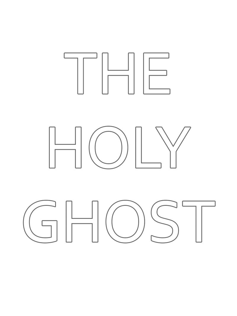 The holy ghost text