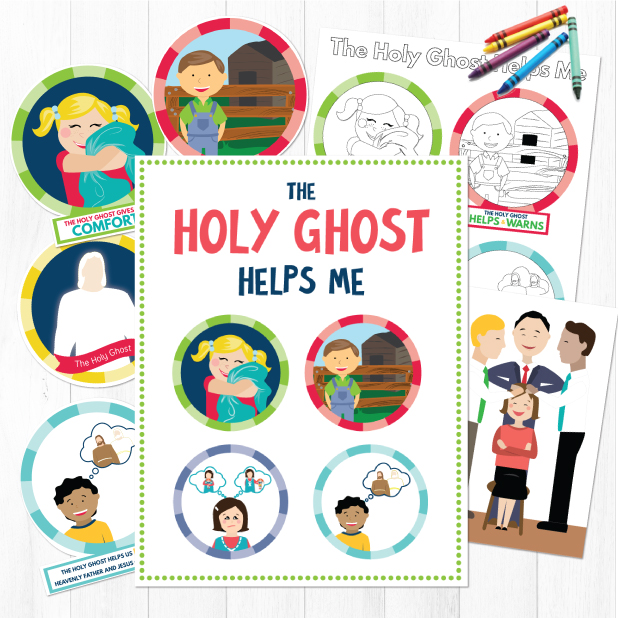 Primary lesson the holy ghost helps me