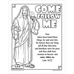 New testament e follow me coloring pages