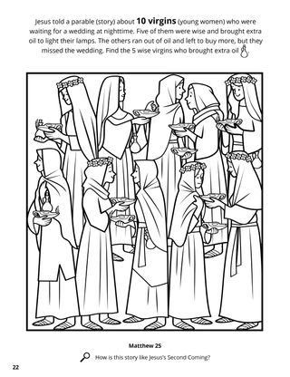 New testament coloring book