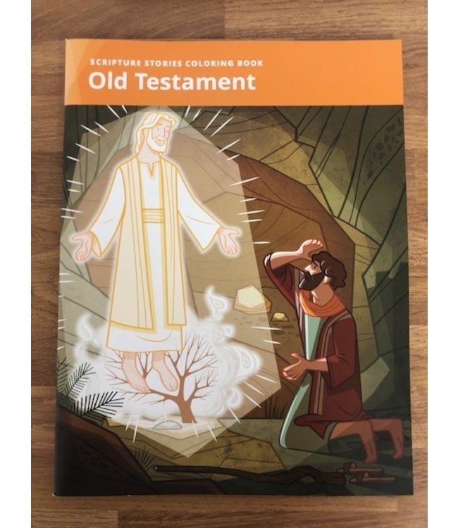 Scripture stories coloring book old testament