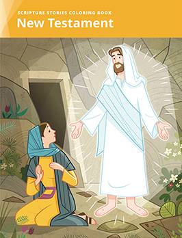 New testament scripture stories coloring book resources from the church latter