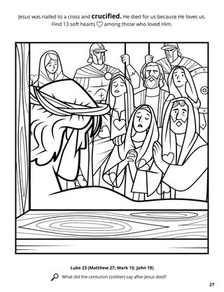 New testament coloring book