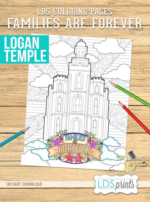 Logan utah temple latter