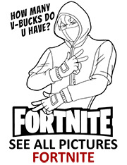 Cuddle team leader coloring page fortnite skin