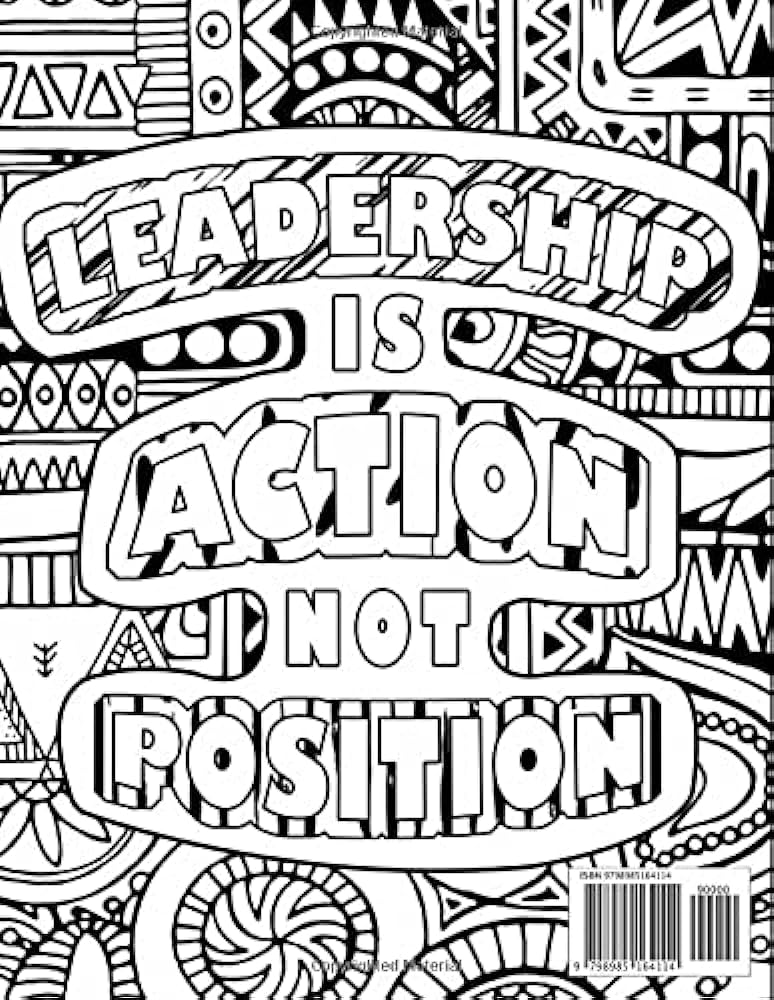 Color like a leader an adult coloring book to make leadership fun joseph ashley books