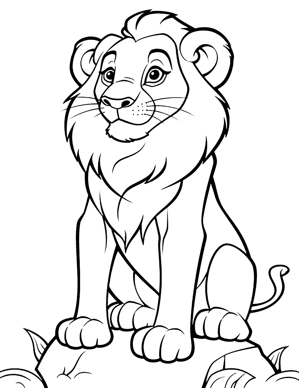 Animal coloring pages free printable sheets