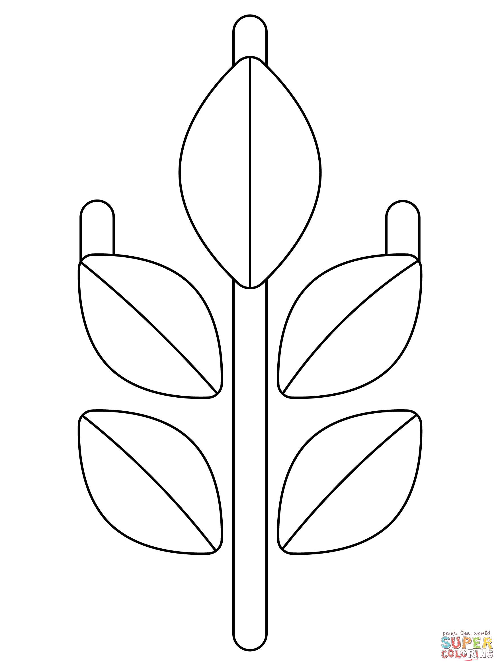 Wheat coloring page free printable coloring pages