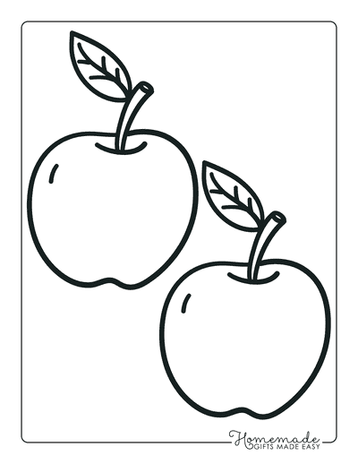 Free printable apple templates for fall crafts