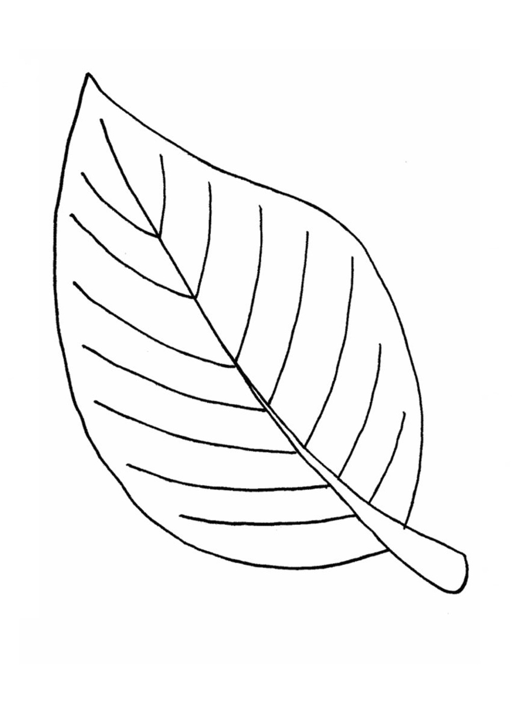 Coloring pages autumn leaf coloring pages printable