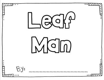 Leaf man activities leaf man fall lessons class book