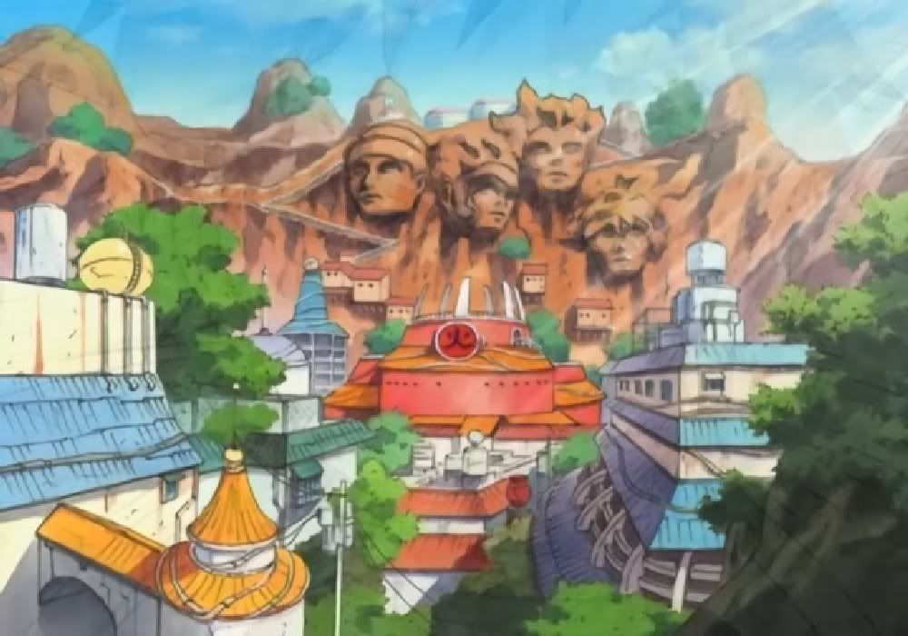 Hidden leaf village wallpaper anime scenery wallpaper naruto shippuden naruto leaf village