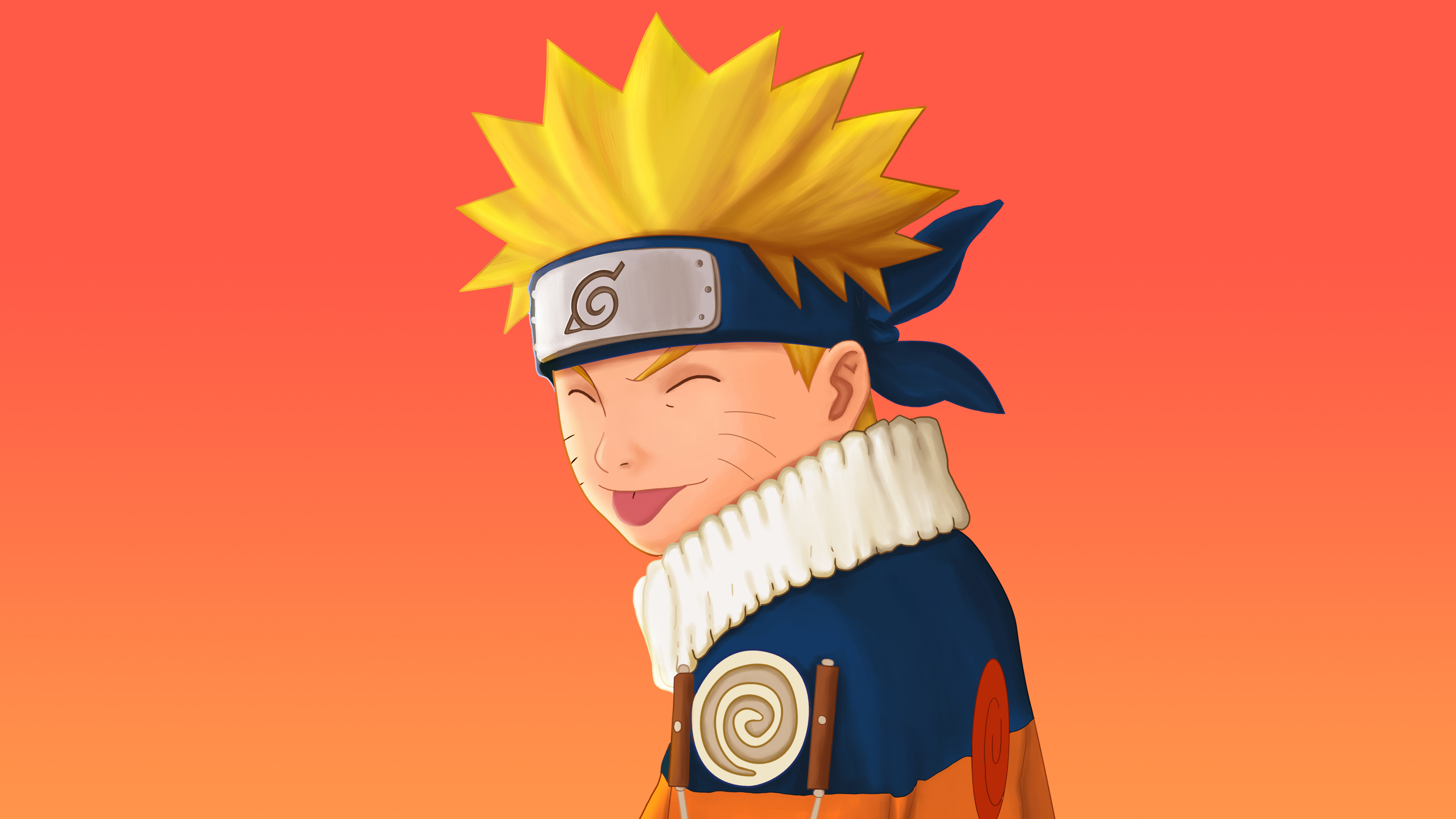 Naruto uzumaki from leaf village by ishan