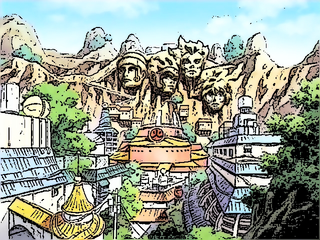 Hidden leaf village konoha by darkzboy on