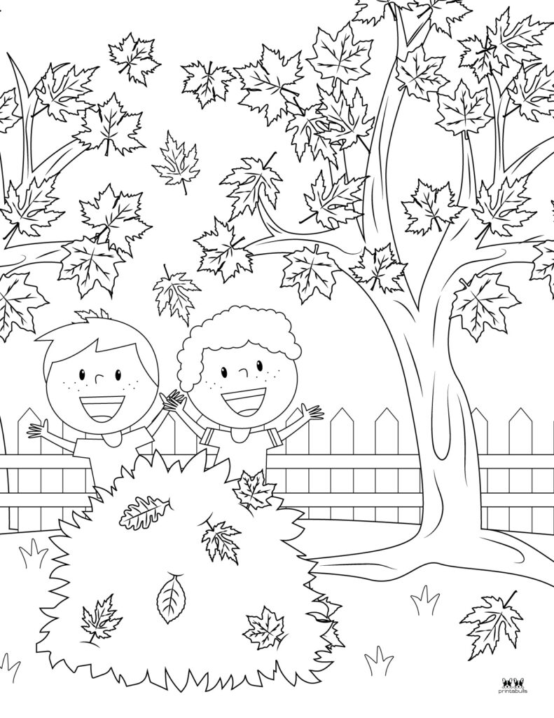 Leaf outlines templates coloring pages