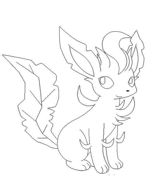 Discover the beauty of leafeon with printable coloring pages