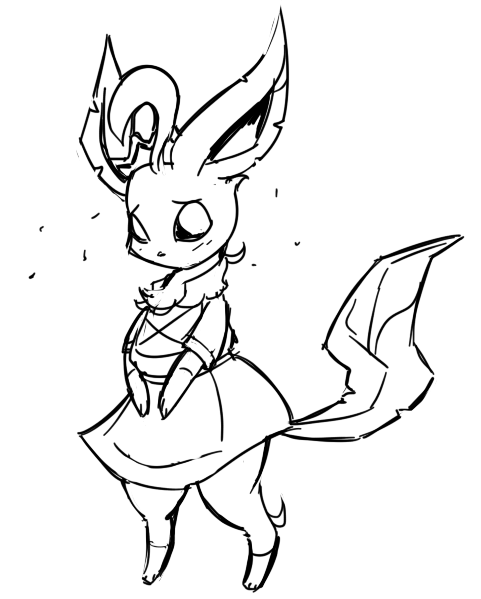 Leafeon maid â