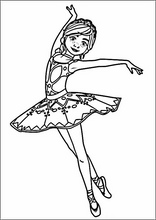 Coloring pages leap l