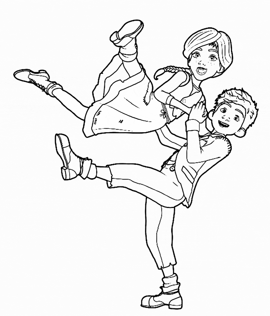 Leap movie coloring pages the review wire